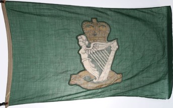 [Royal Irish Rangers flag]